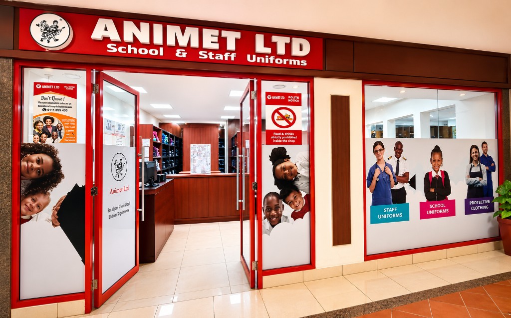 Galleria Mall shop entrance