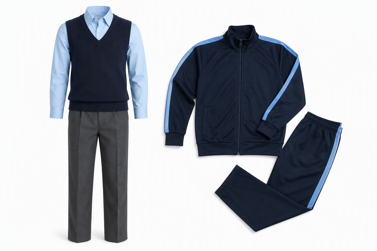 Boys school uniform set