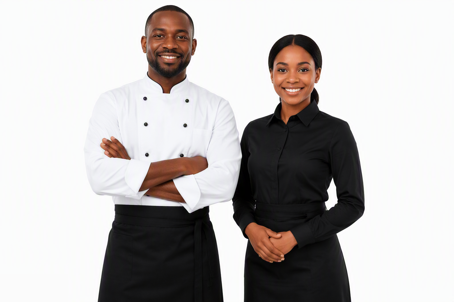 Hospitality professional in Animet staff attire